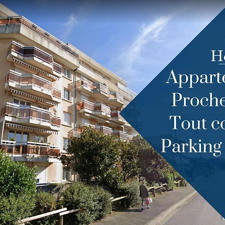 Homey Wood - New - Appartement Avec Une Chambre - Parking Prive Gratuit - Balcon Prive - A 5 Min De La Gare Pour Rejoindre Geneve Annemasse Exteriör bild